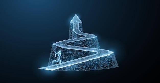 journey to success neon